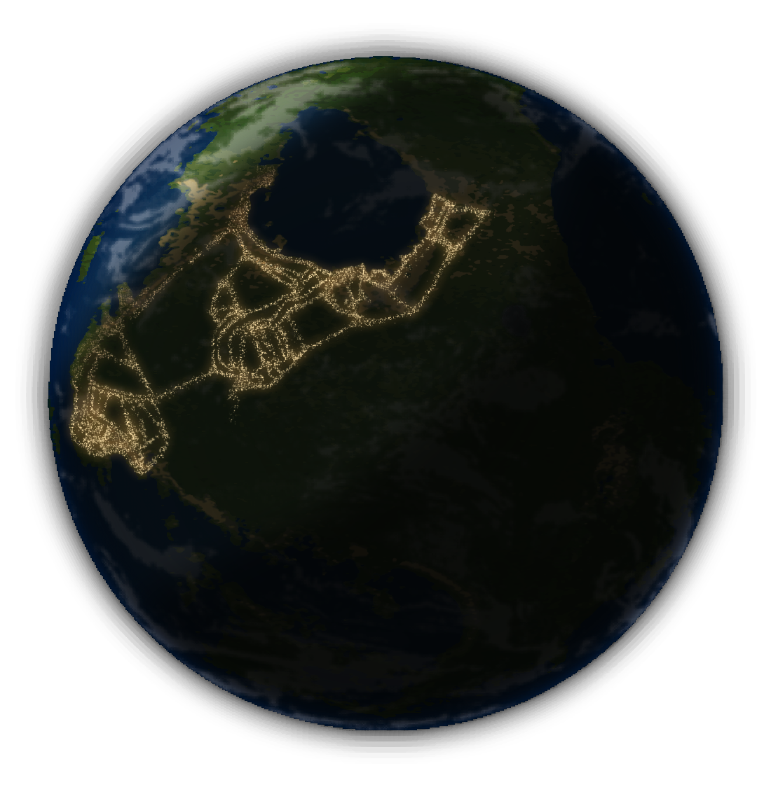 Garanir, as seen from 'Space Mall' station.
