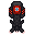 alt=An image of the syndicate medical cyborg. It looks similar to the classic medical cyborg while still featuring the signature black and red of the Syndicate
